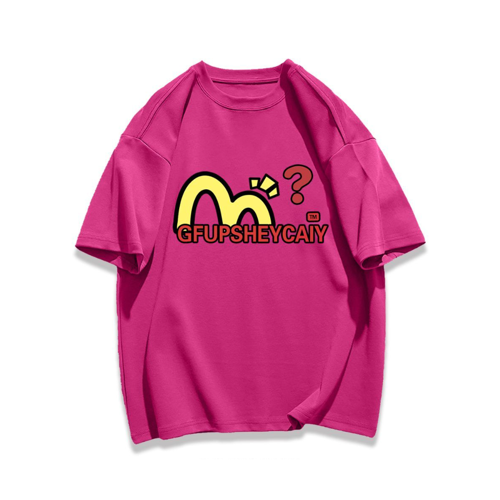 男女兼用 シンプル カジュアル プリント Tシャツ S-13232