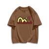 男女兼用 シンプル カジュアル プリント Tシャツ S-13232