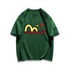 男女兼用 シンプル カジュアル プリント Tシャツ S-13232