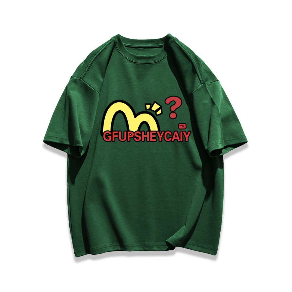 男女兼用 シンプル カジュアル プリント Tシャツ S-13232