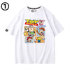 男女兼用 カジュアル 新作 半袖 Tシャツ F-13402