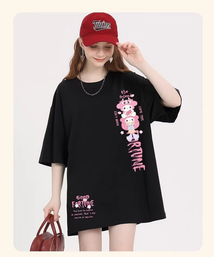 早い者勝ち 体型カバー カジュアル Tシャツ S-13241