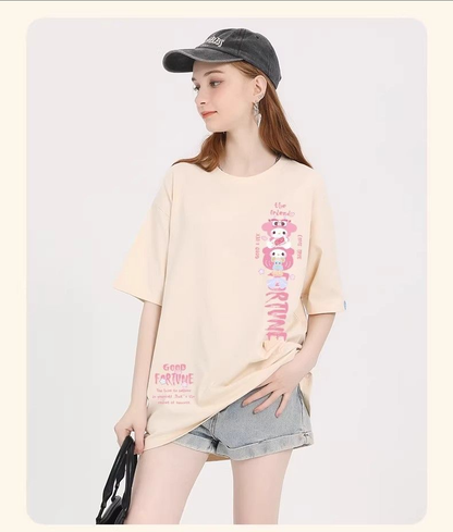 早い者勝ち 体型カバー カジュアル Tシャツ S-13241