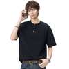 肌触りよい 高品質 シンプル Tシャツ MO-80104