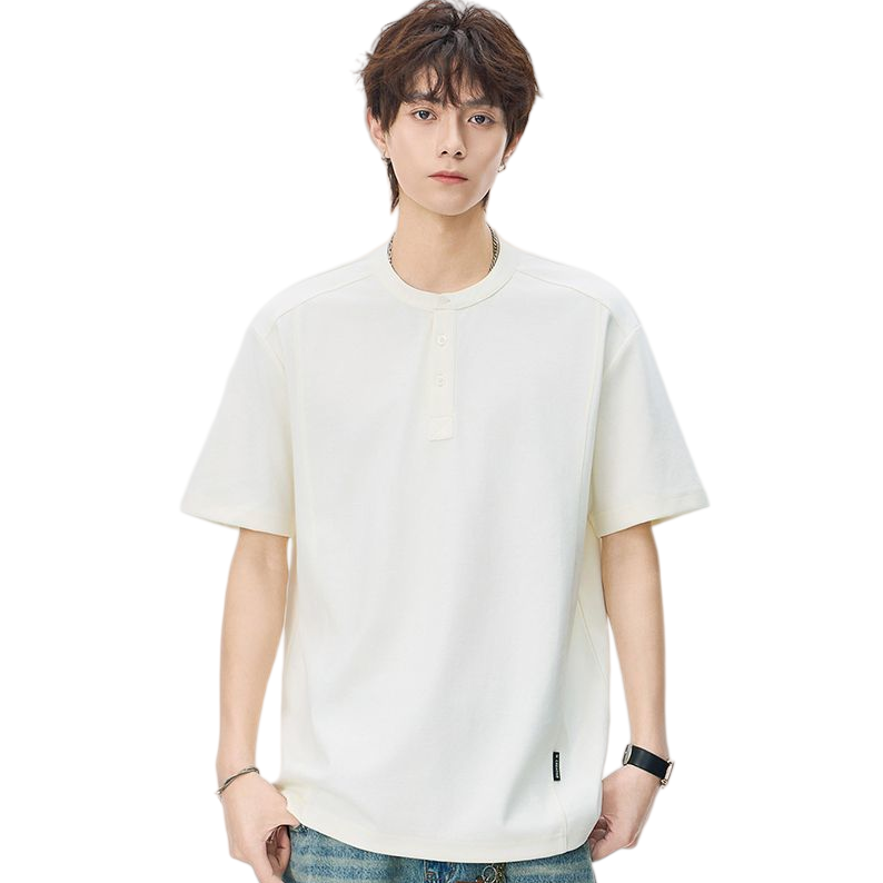 肌触りよい 高品質 シンプル Tシャツ MO-80104