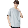 肌触りよい 高品質 シンプル Tシャツ MO-80104