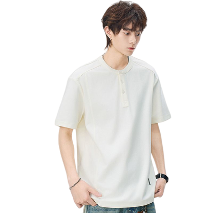 肌触りよい 高品質 シンプル Tシャツ MO-80104
