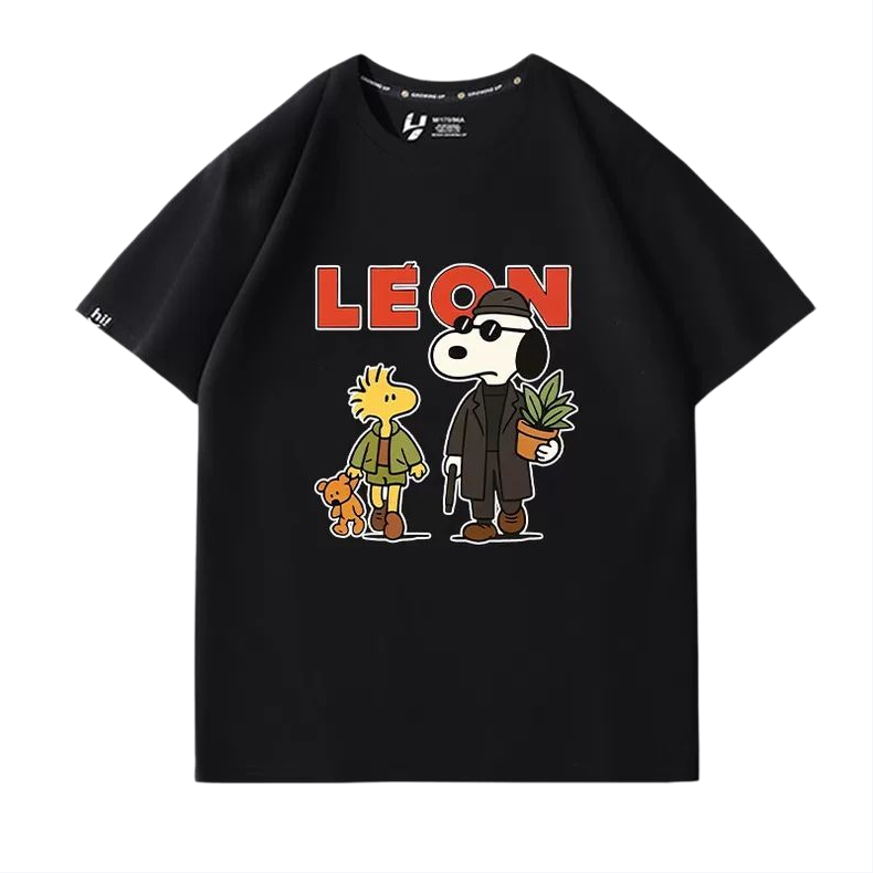 男女兼用 カジュアル プリント シンプル Tシャツ S-13246