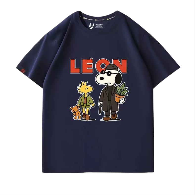 男女兼用 カジュアル プリント シンプル Tシャツ S-13246