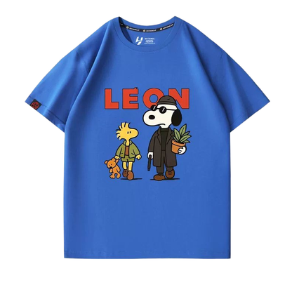男女兼用 カジュアル プリント シンプル Tシャツ S-13246