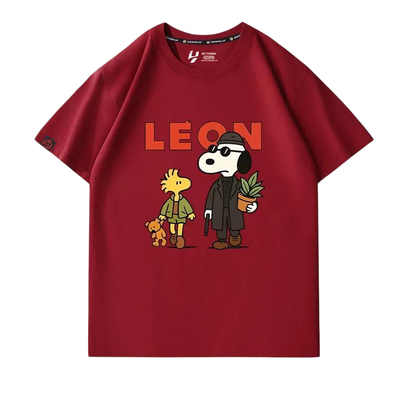 男女兼用 カジュアル プリント シンプル Tシャツ S-13246
