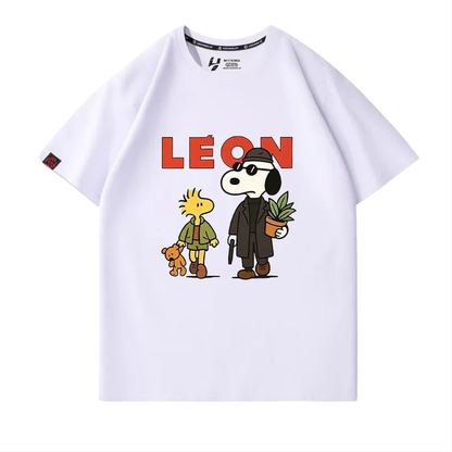 男女兼用 カジュアル プリント シンプル Tシャツ S-13246