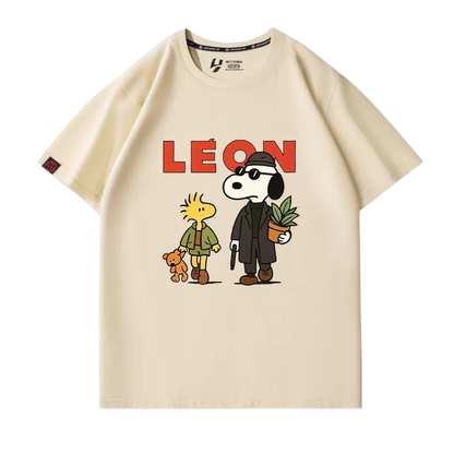 男女兼用 カジュアル プリント シンプル Tシャツ S-13246