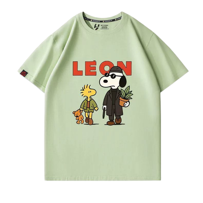 男女兼用 カジュアル プリント シンプル Tシャツ S-13246