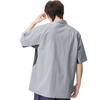 速乾通気素材 軽量 ジップ Tシャツ MO-80105