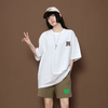 売れ筋 ゆったり Tシャツ & ショーツ セットアップ MO-80109