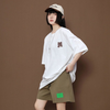 売れ筋 ゆったり Tシャツ & ショーツ セットアップ MO-80109