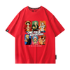 男女兼用 プリント カジュアル Tシャツ S-13275