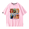 男女兼用 プリント カジュアル Tシャツ S-13275