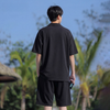 売れ筋 ゆったり Tシャツ & ショーツ セットアップ  S-80016