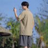 売れ筋 ゆったり Tシャツ & ショーツ セットアップ  S-80016