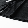 無地 シワ生地 カップル Tシャツ & ショーツ セットアップ  S-80017