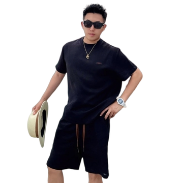 新作 ゆったり Tシャツ & ショーツ セットアップ S-80020