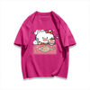 男女兼用 シンプル プリント Tシャツ S-13282