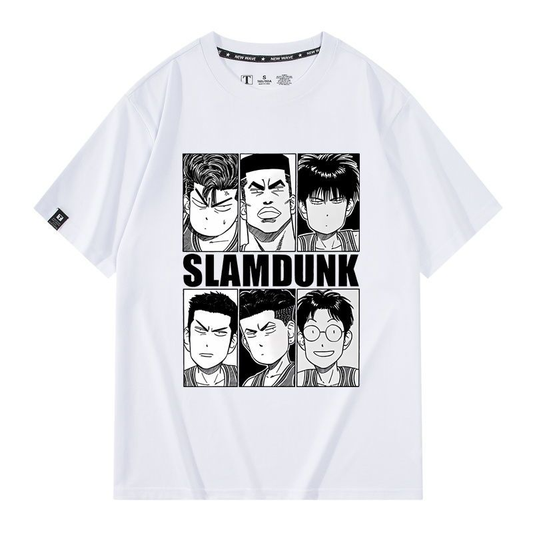 男女兼用 シンプル プリント カジュアル Tシャツ S-13284