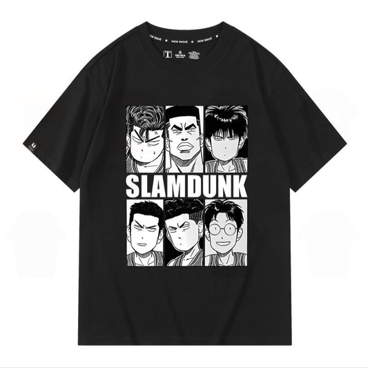 男女兼用 シンプル プリント カジュアル Tシャツ S-13284