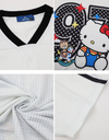 人気トレンド 通気快適 ゆったり プリント Tシャツ S-13285