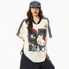 人気トレンド 通気快適 ゆったり プリント Tシャツ S-13285