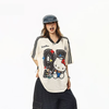 人気トレンド 通気快適 ゆったり プリント Tシャツ S-13285