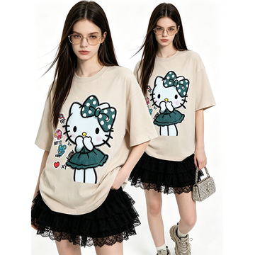 新作 シンプル プリント カジュアル Tシャツ S-13294