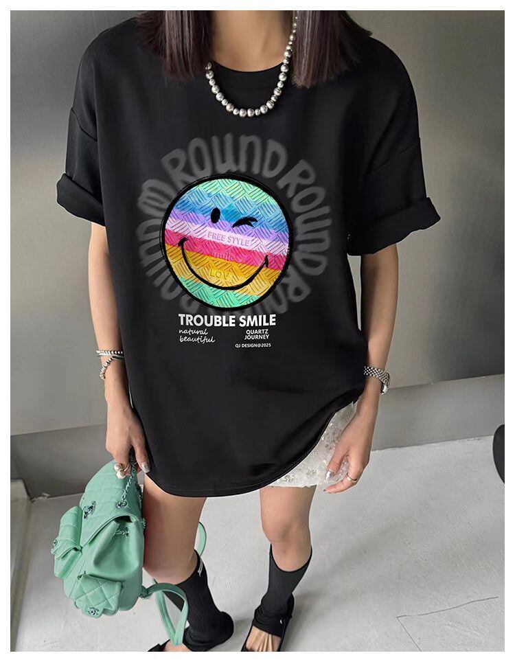 超人気商品 ラウンドネック シンプル 半袖 Tシャツ ＜S-8649＞
