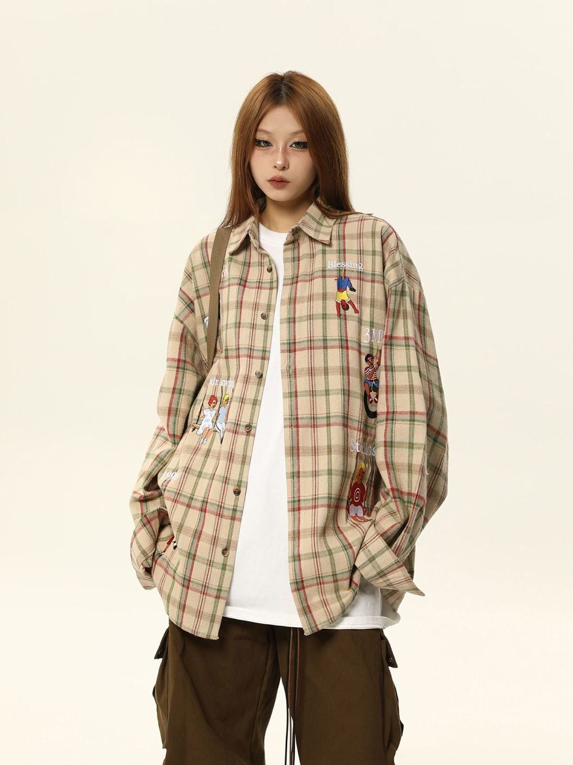 大活躍 個性派 ファッション シャツ<S-6520>