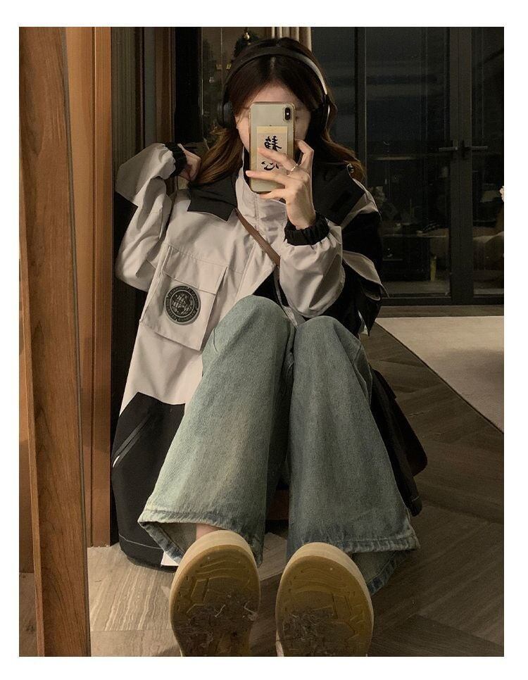定番シンプル 上質 ファッション ジャケット<S-6136>