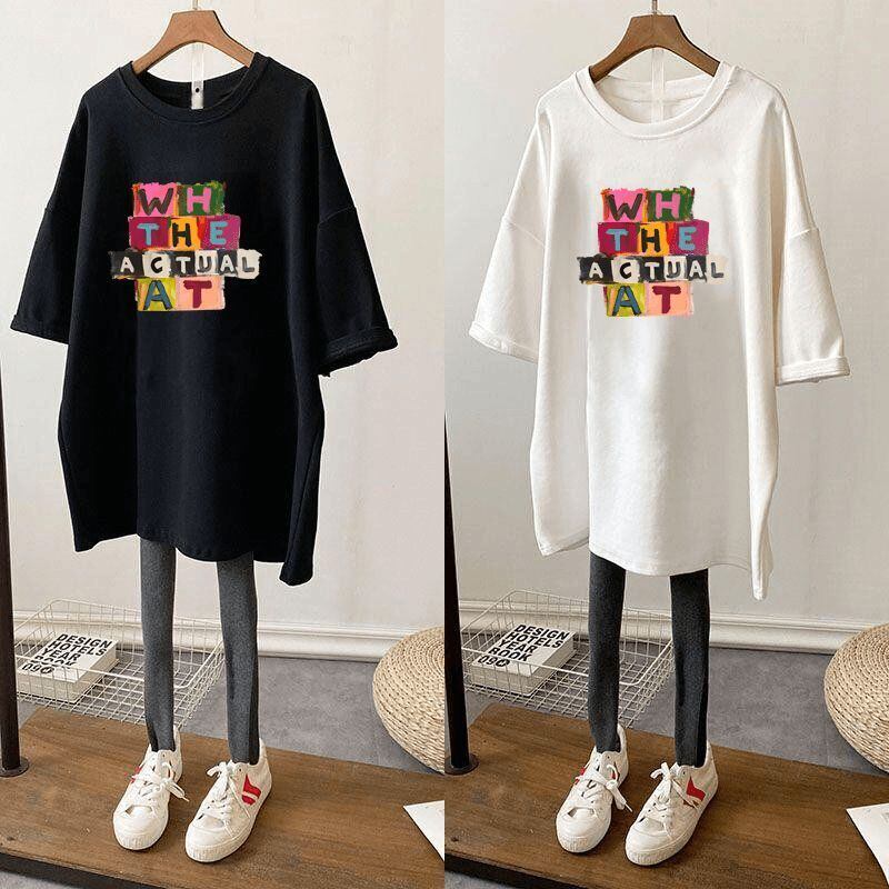 人気商品再入荷 アバンギャルド 上品 レース プリント全2色 半袖Tシャツ<S-9024>