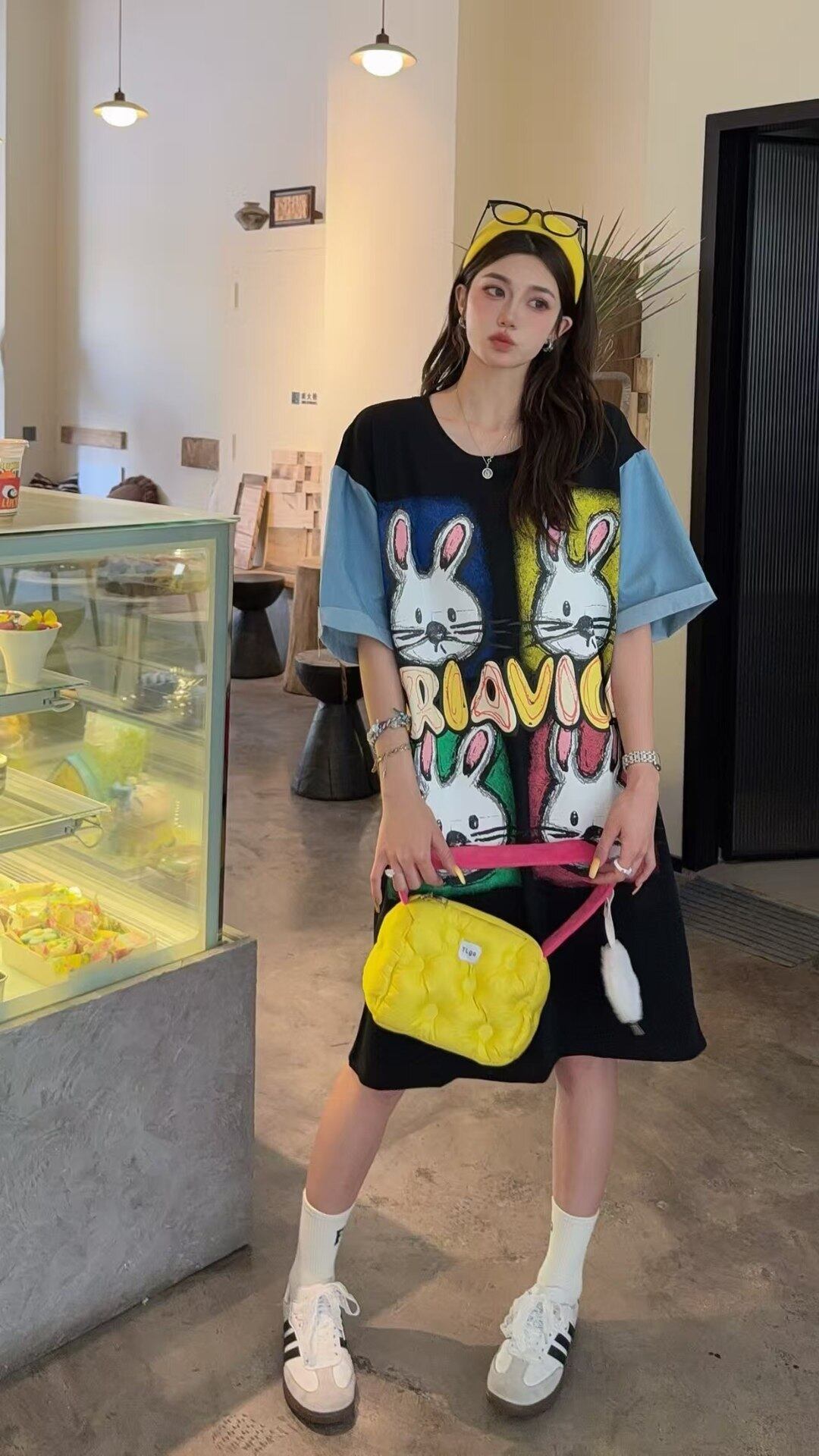 着回し力抜群 好感度UP 海外トレンド カジュアル 全3色 半袖 Tシャツ ＜S-11464＞