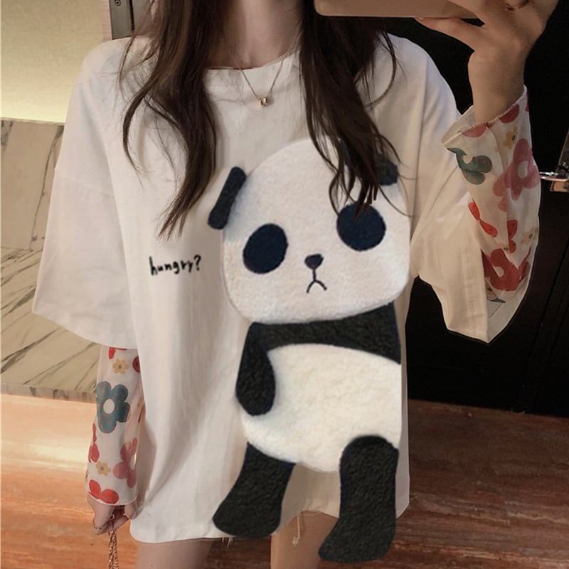 好感度満載 ラウンドネック カジュアル プリント Tシャツ カットソー＜S-2820＞