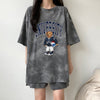 夏に嬉しい機能付き 全5色 軽くて涼しくて可愛い！ 半袖 Tシャツ ショートパンツ セットアップ ＜S-9269＞
