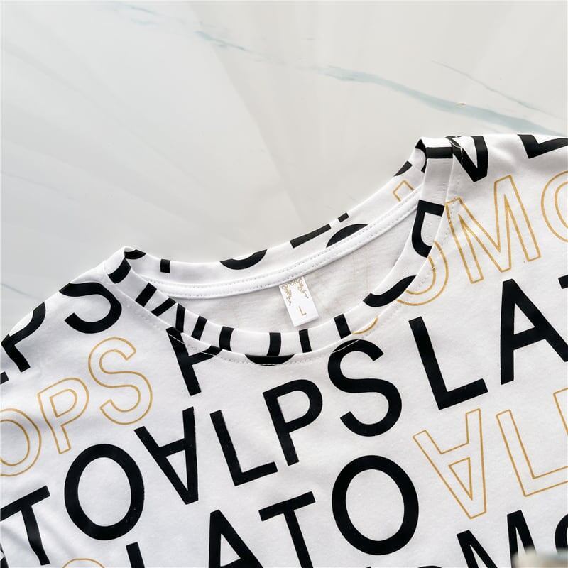 スタイリッシュ プリント 一目惚れ Tシャツ カットソー＜S-3307＞
