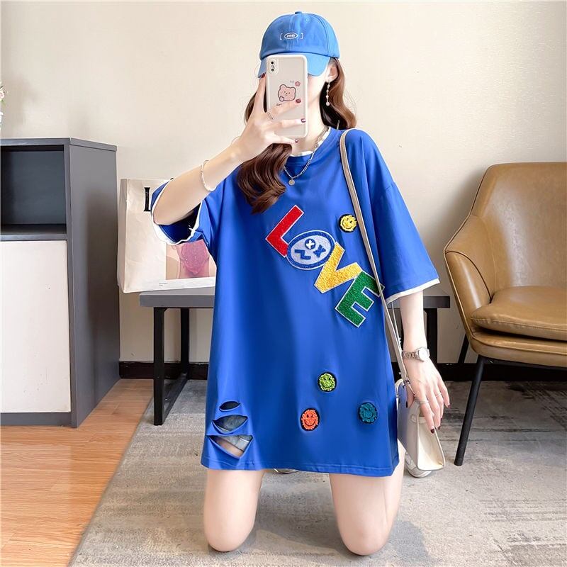 今季マストバイ スウィート 特別デザイン プリント 全3色 半袖Tシャツ<S-8543>