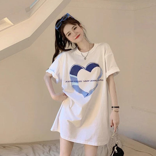 売り切れ必至 カジュアル 上質 ファッション プリント 半袖Tシャツ＜S-8586＞