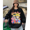 絶対欲しい 大人可愛い おしゃれ度高め 着心地良い カジュアル 4色選択 スウェット<S-9341>