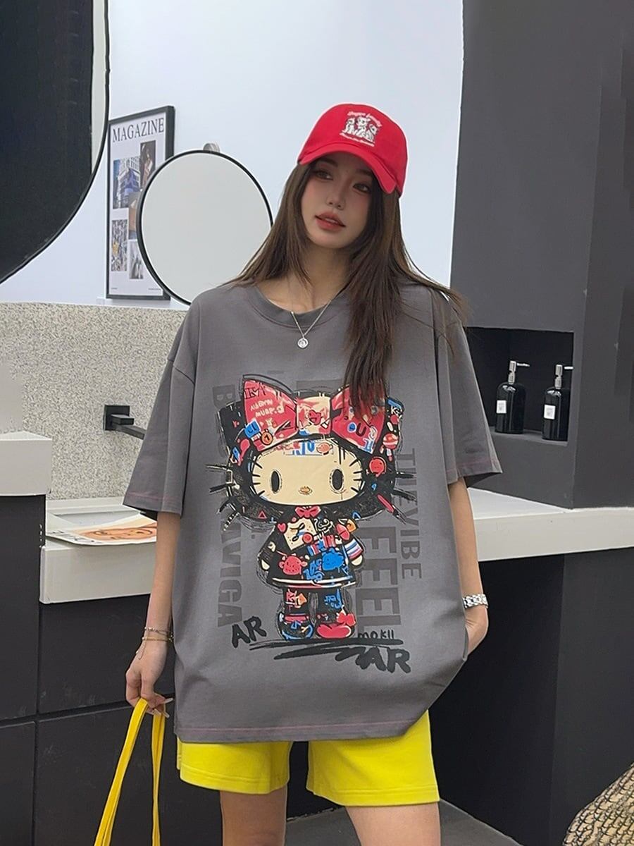 美人度アップ 海外トレンド 定番シンプル 好感度UP カジュアル 全3色 半袖 Tシャツ ＜S-11236＞