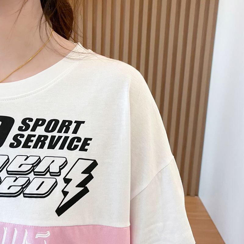 おすすめ 早い者勝ち 絶対流行 カジュアル 2色選択 Tシャツ<S-11582>