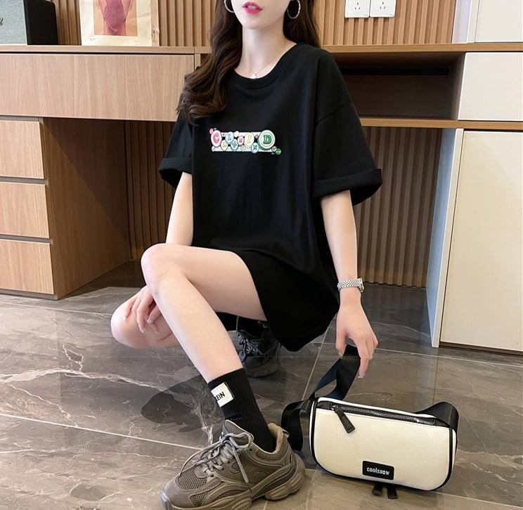 パーソナライズされたプリント半袖Tシャツ<S-5036>