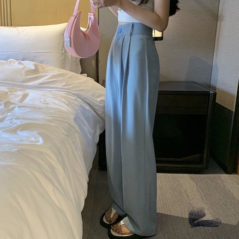 オシャレ度満点 3色選択可 好感度満載 無地 パンツ ボトムス＜S-3081＞