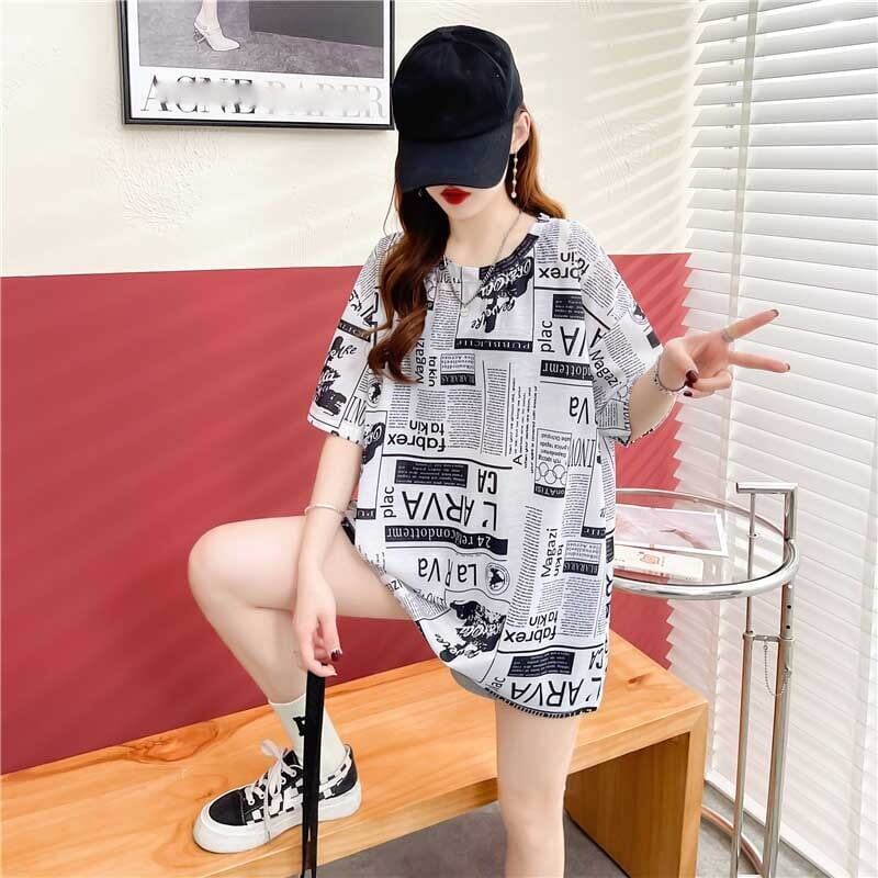 好感度満載 美感いっぱい プリント Tシャツ カットソー＜isf-3175＞
